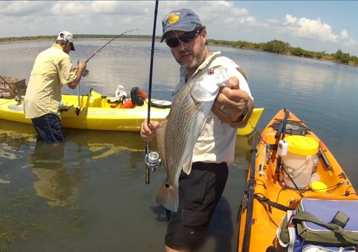 Aother redfish double for Larry and Rick